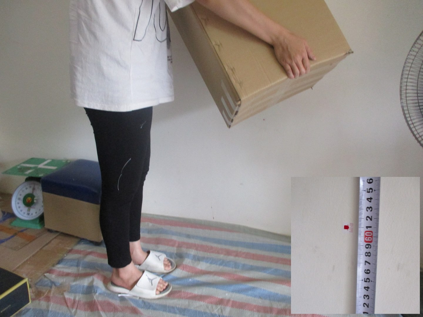 Carton drop test